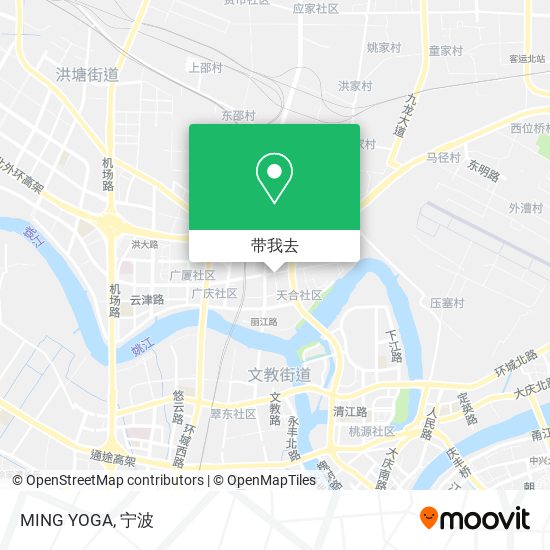 MING YOGA地图