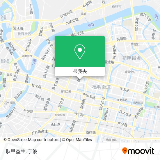 肤甲益生地图