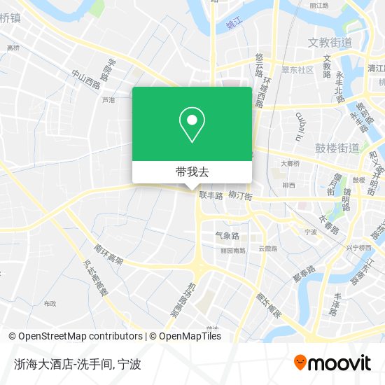 浙海大酒店-洗手间地图