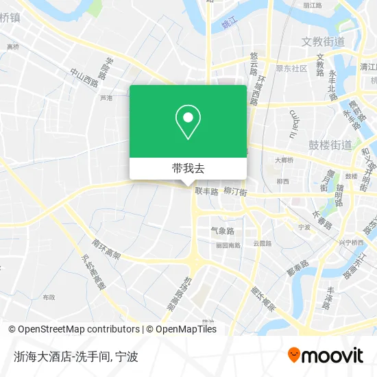 浙海大酒店-洗手间地图