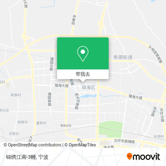 锦绣江南-3幢地图
