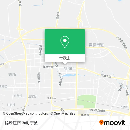 锦绣江南-3幢地图
