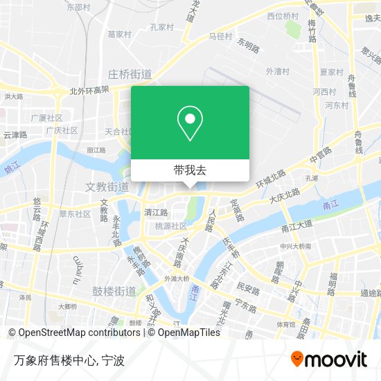 万象府售楼中心地图