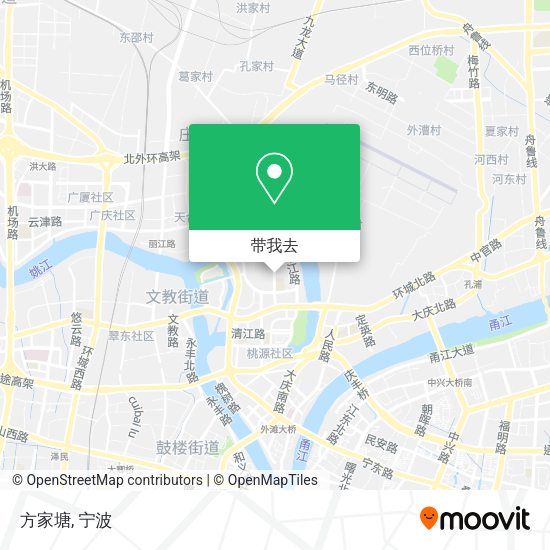 方家塘地图