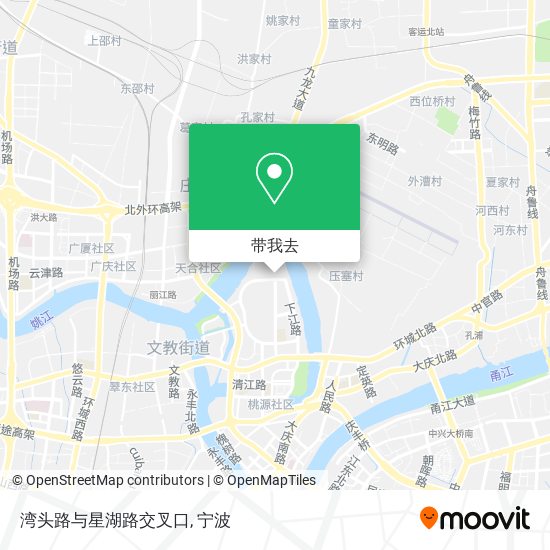 湾头路与星湖路交叉口地图