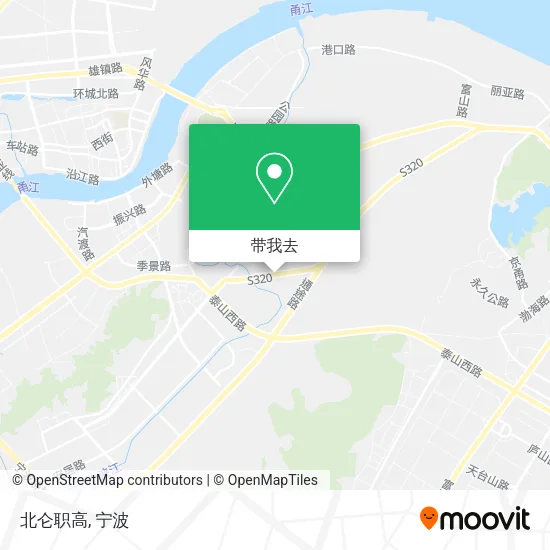 北仑职高地图