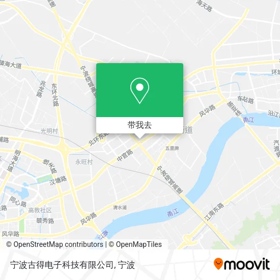 宁波古得电子科技有限公司地图