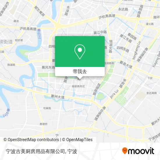 宁波古美厨房用品有限公司地图