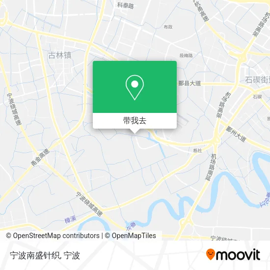宁波南盛针织地图