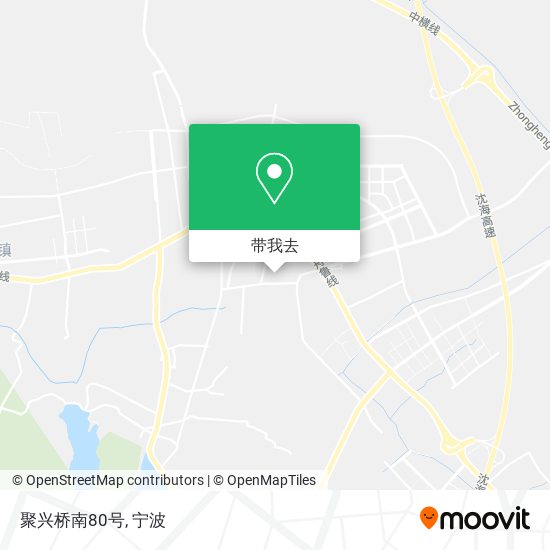 聚兴桥南80号地图
