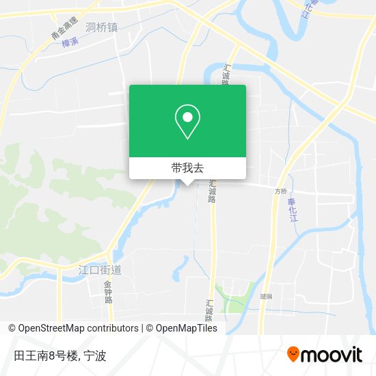 田王南8号楼地图