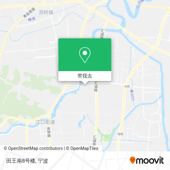 田王南8号楼地图