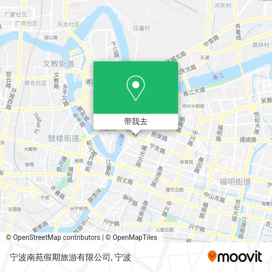 宁波南苑假期旅游有限公司地图