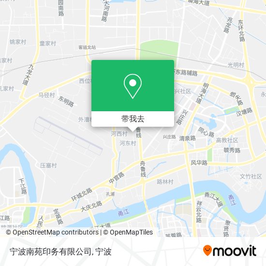 宁波南苑印务有限公司地图