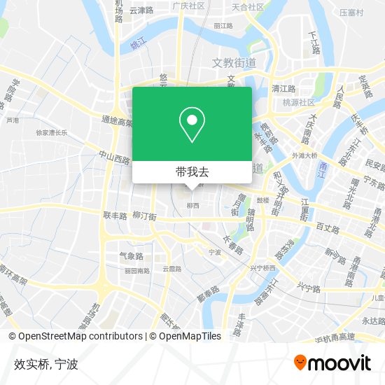 效实桥地图