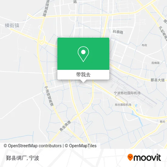 鄞县绸厂地图