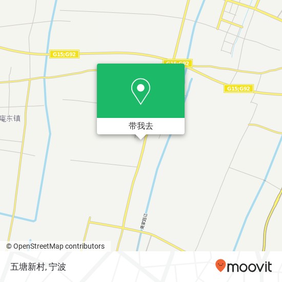 五塘新村地图