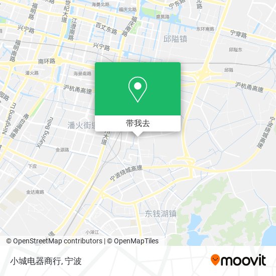 小城电器商行地图