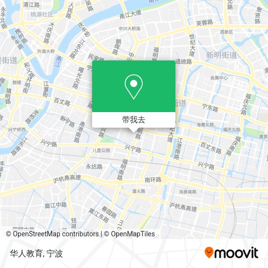 华人教育地图