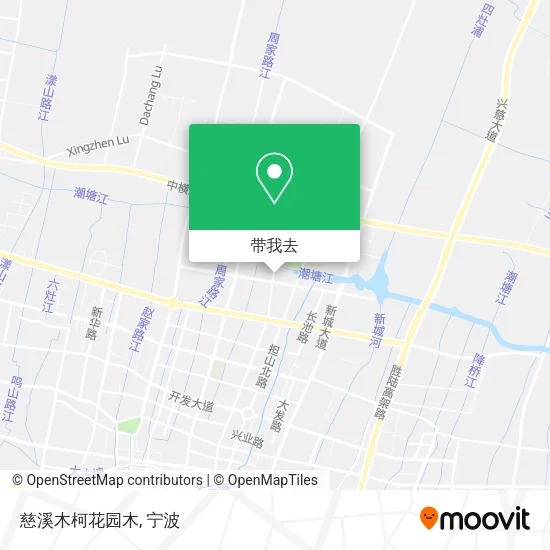 慈溪木柯花园木地图