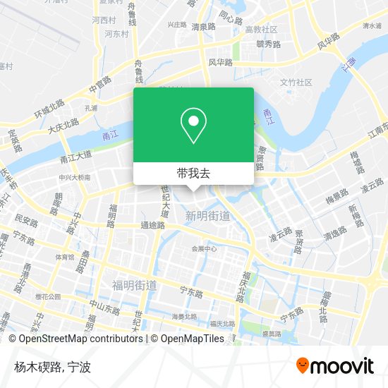 杨木碶路地图