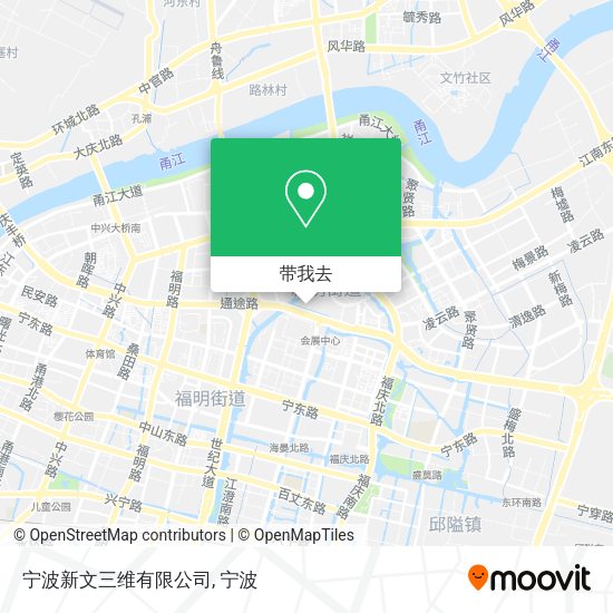 宁波新文三维有限公司地图