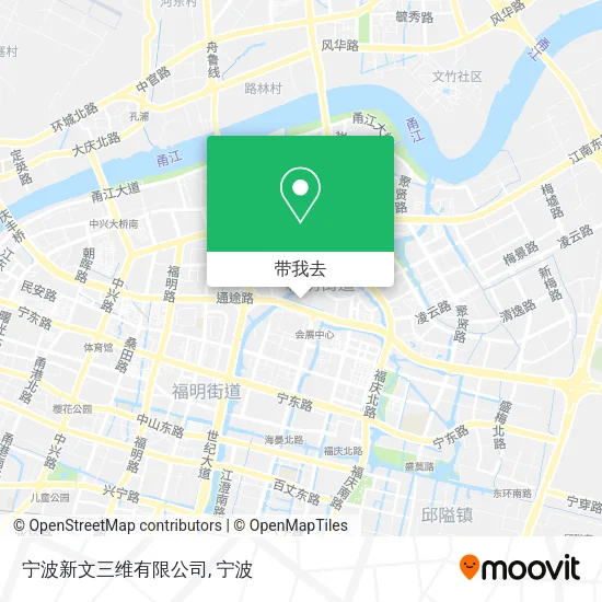 宁波新文三维有限公司地图