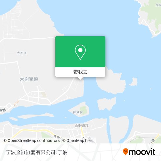 宁波金缸缸套有限公司地图