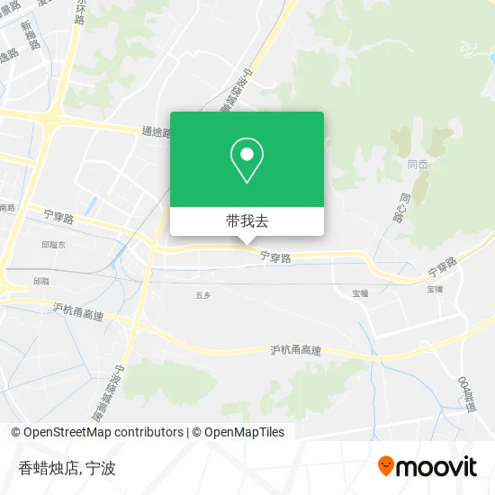 香蜡烛店地图