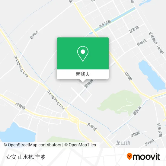 众安·山水苑地图