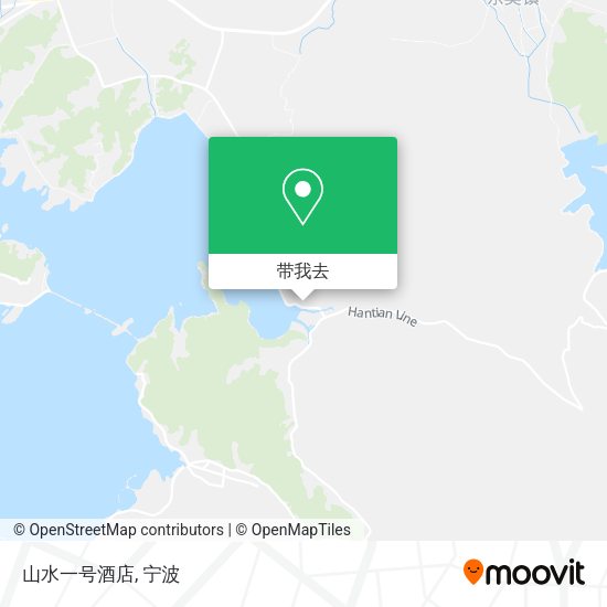 山水一号酒店地图