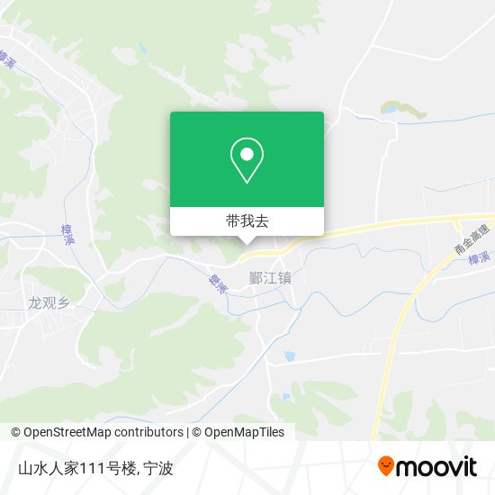 山水人家111号楼地图