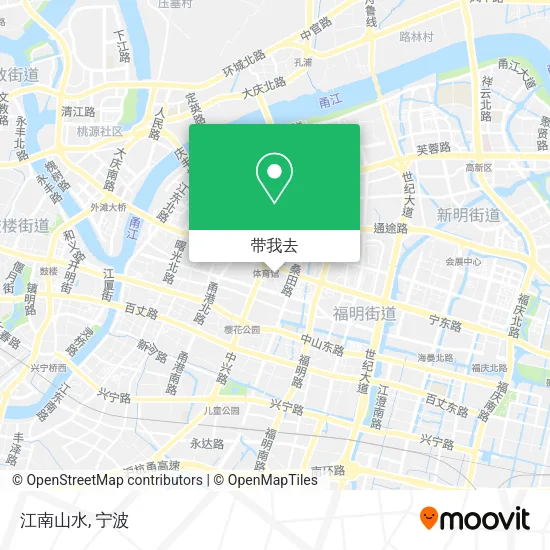 江南山水地图