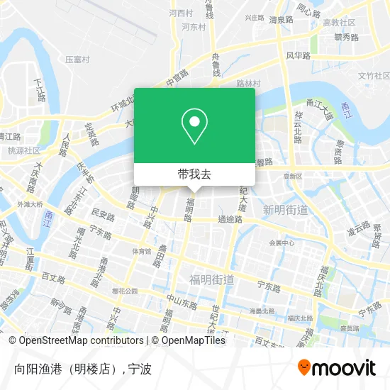 向阳渔港（明楼店）地图