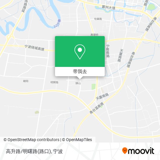 高升路/明曙路(路口)地图