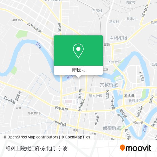 维科上院姚江府-东北门地图