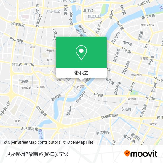 灵桥路/解放南路(路口)地图