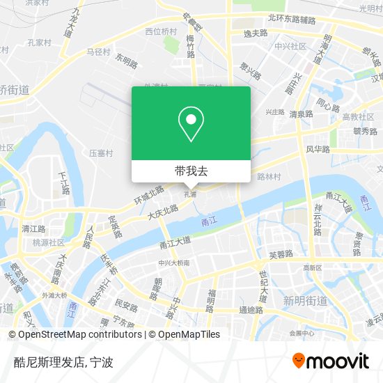 酷尼斯理发店地图