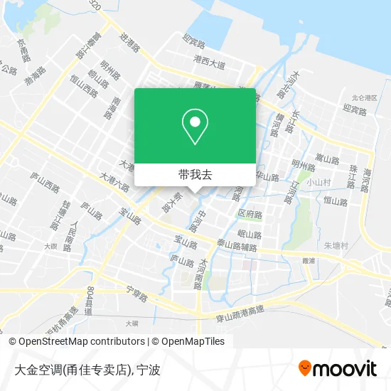 大金空调(甬佳专卖店)地图