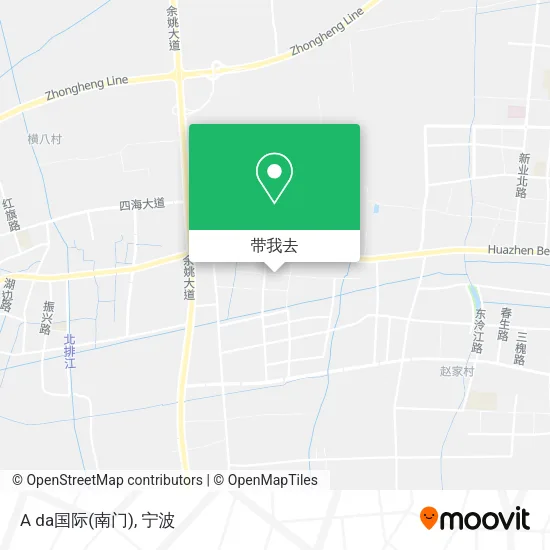 A da国际(南门)地图
