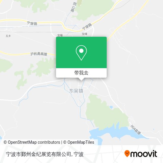 宁波市鄞州金纪展览有限公司地图