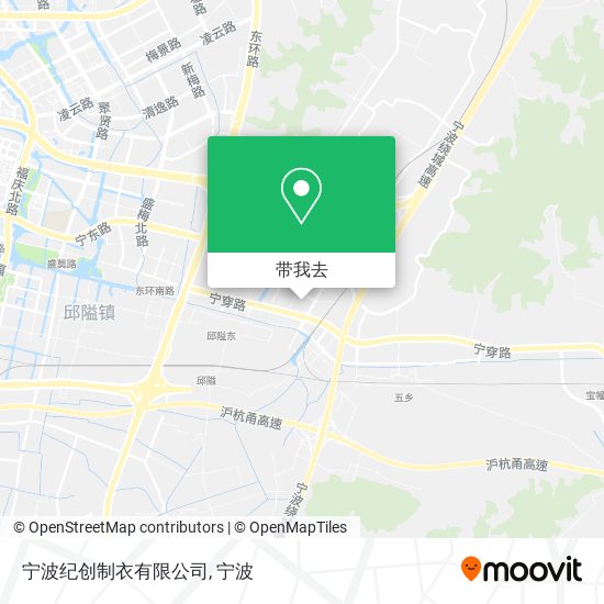宁波纪创制衣有限公司地图