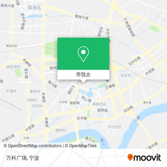 万科广场地图