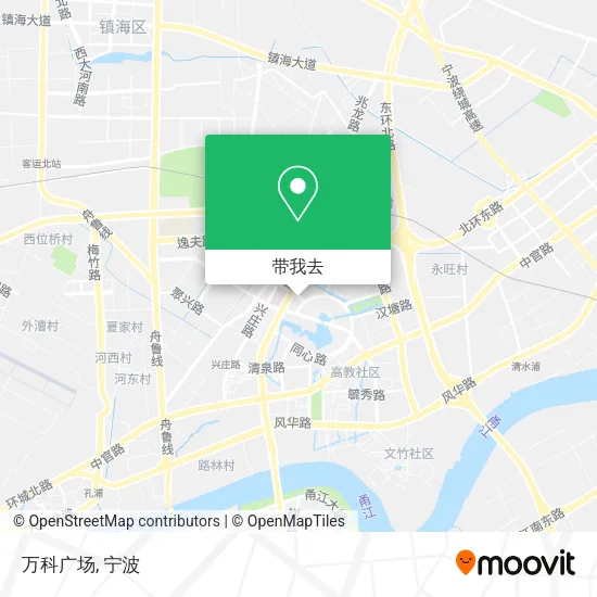 万科广场地图