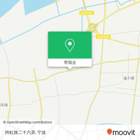 跨虹路二十六弄地图