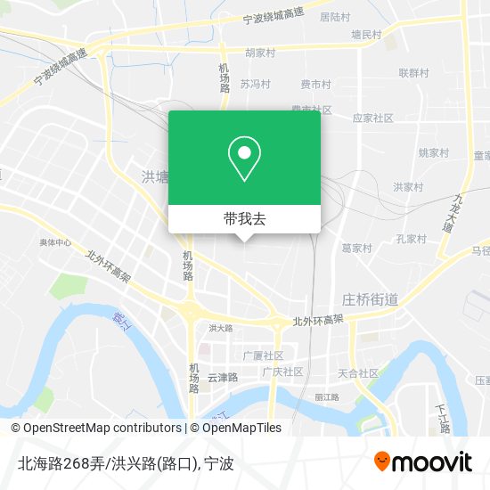 北海路268弄/洪兴路(路口)地图
