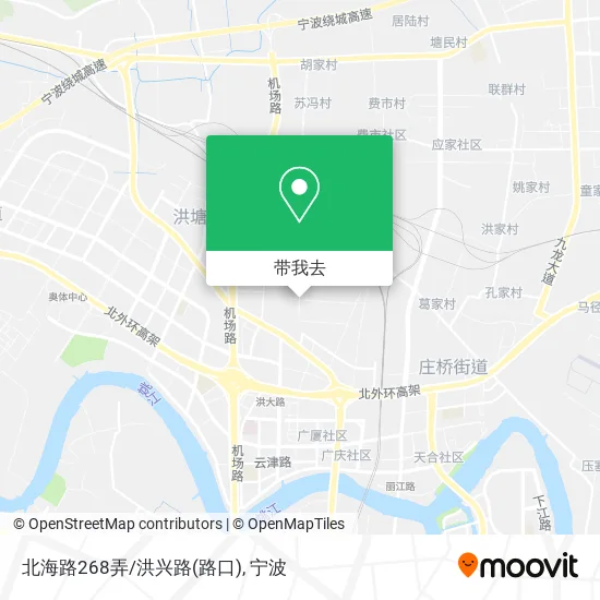 北海路268弄/洪兴路(路口)地图