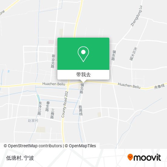 低塘村地图
