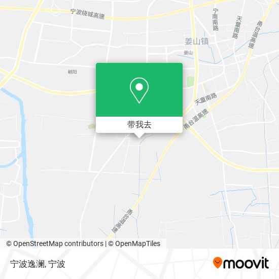 宁波逸澜地图