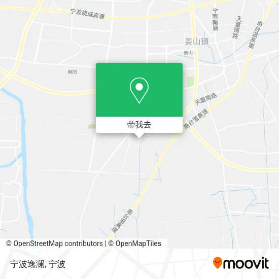 宁波逸澜地图